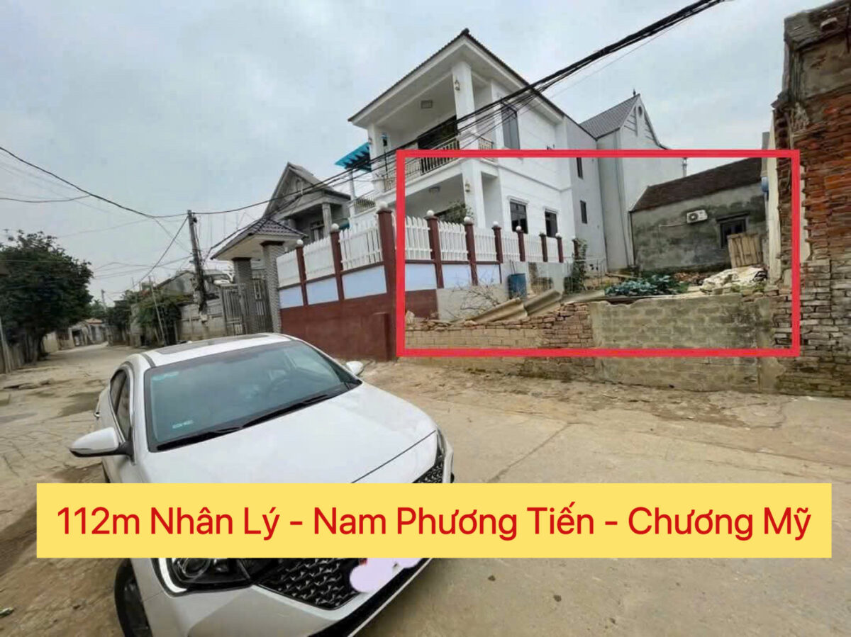 CHÍNH CHỦ CẦN BÁN LÔ ĐẤT 112M TẠI NAM PHƯƠNG TIẾN-CHƯƠNG MỸ-HÀ NỘI - Ảnh chính