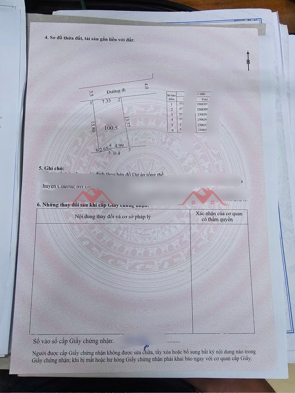 CHÍNH CHỦ CẦN BÁN LÔ ĐẤT 100,5M TẠI QUẢNG BỊ-CHƯƠNG MỸ-HÀ NỘI - Ảnh 4
