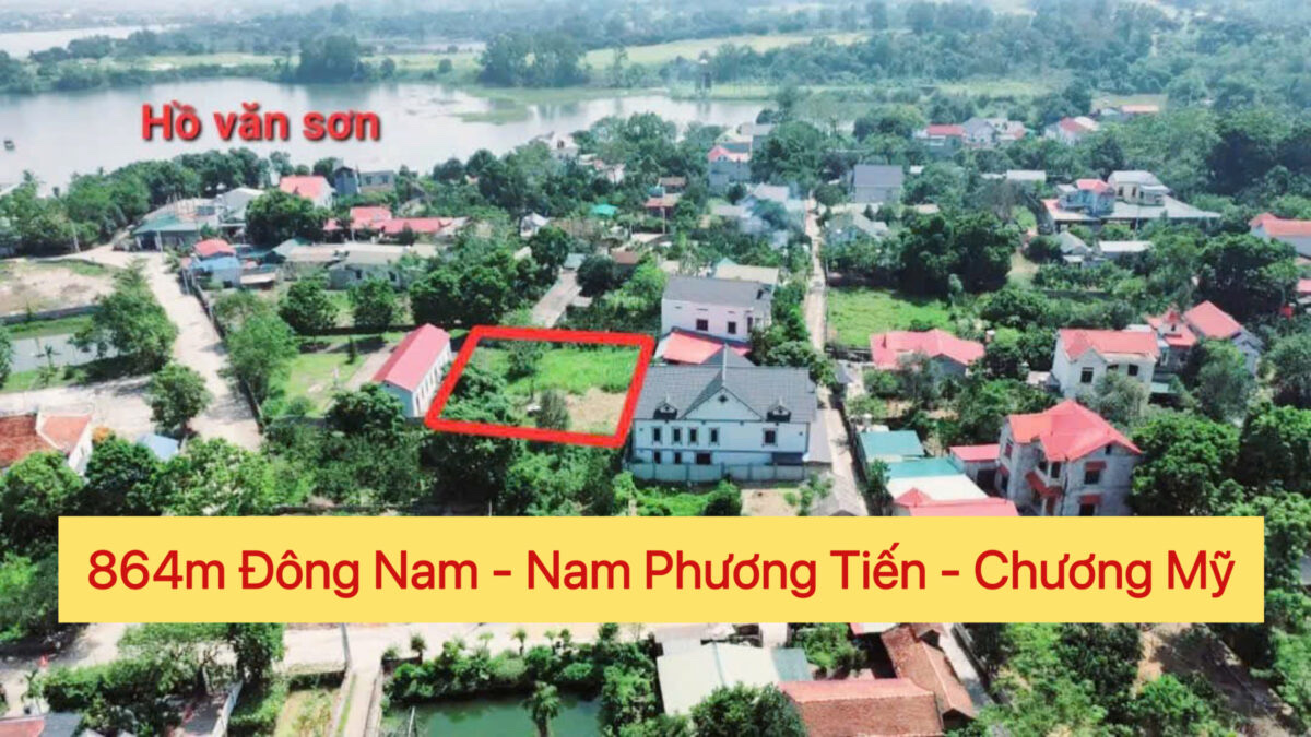 CHÍNH CHỦ CẦN BÁN LÔ ĐẤT 864M TẠI NAM PHƯƠNG TIẾN-CHƯƠNG MỸ-HÀ NỘI - Ảnh chính