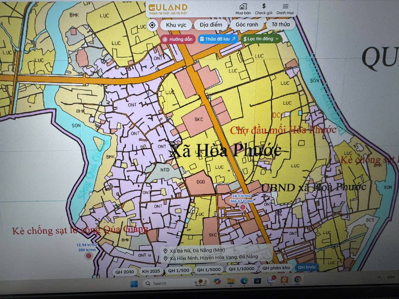 ĐẤT ĐẸP - GIÁ RẺ - Hạ Giá Bán Nhanh Lô Đất Tại Hòa Vang, TP ĐÀ NẴNG - Ảnh 1