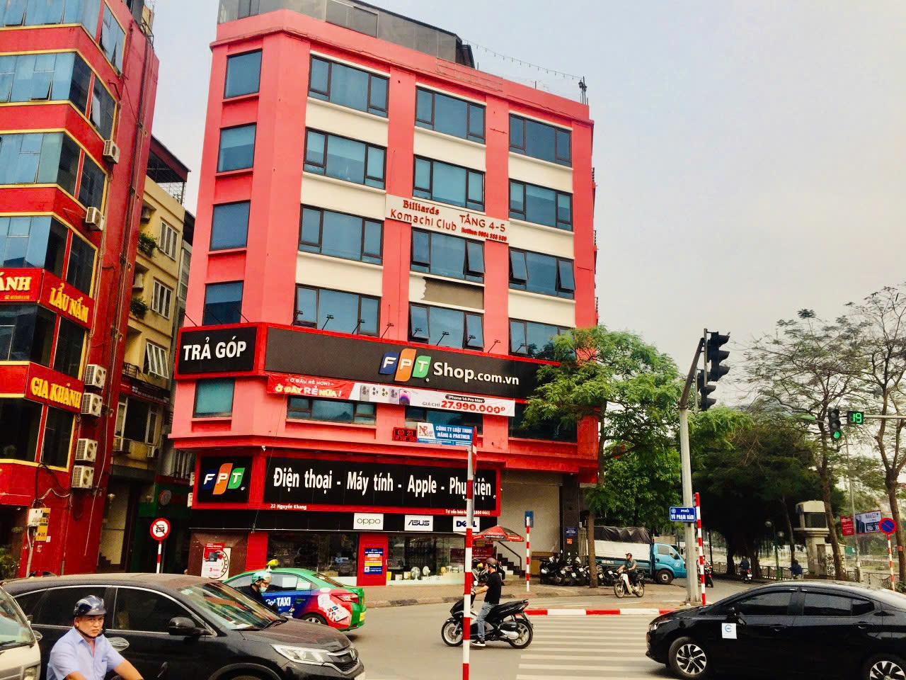 Cho thuê mặt bằng tòa nhà lô góc 22 Nguyễn Khang – Vũ Phạm Hàm - Ảnh 1