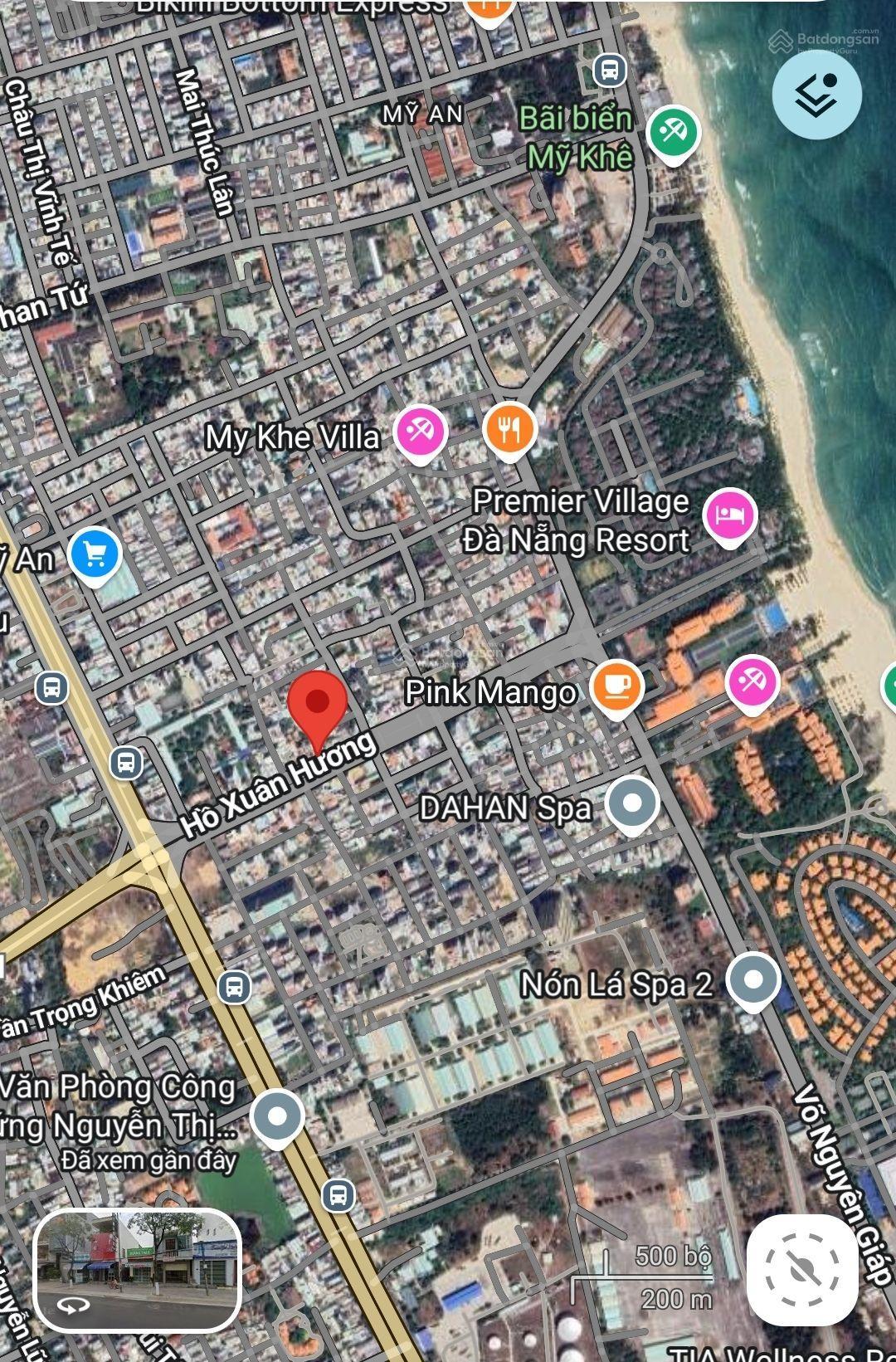 Bán đất đường Hồ Xuân Hương, Dt 265m2 ngang 10m gần biển Mỹ Khê - Ảnh chính