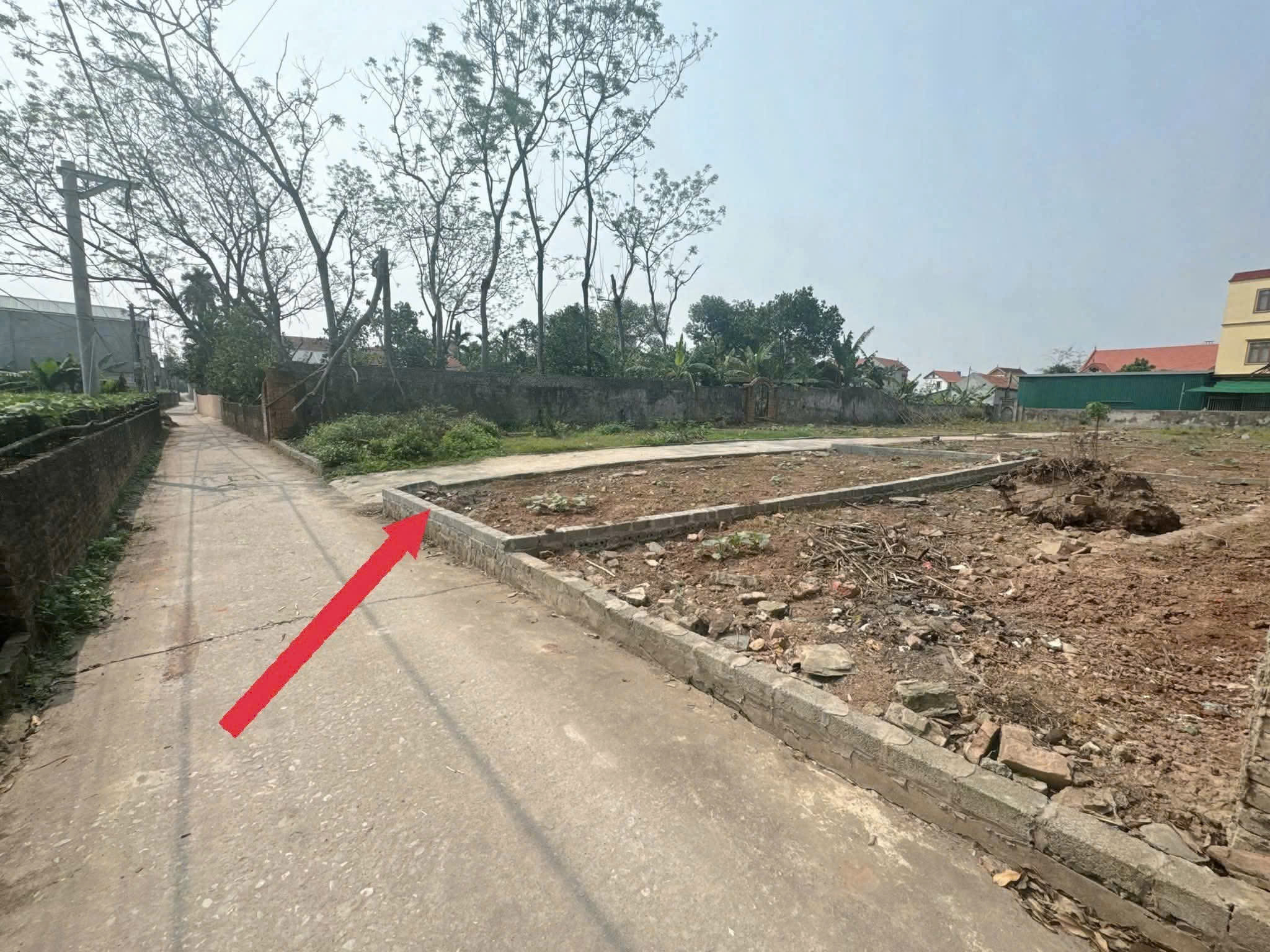 Bán LÔ ĐẤT  2 mặt tiền Ô TÔ ĐỖ CỬA ĐƯỜNG THÔNG Ô TÔ TỰ NHIÊN - THƯỜNG TÍN - Ảnh 1