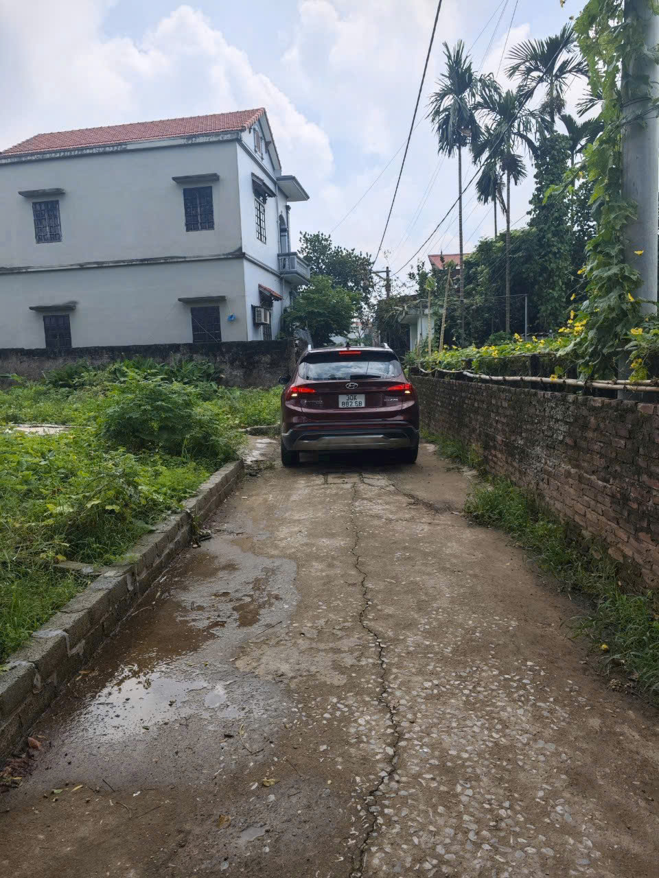 Bán LÔ ĐẤT  2 mặt tiền Ô TÔ ĐỖ CỬA ĐƯỜNG THÔNG Ô TÔ TỰ NHIÊN - THƯỜNG TÍN - Ảnh 2
