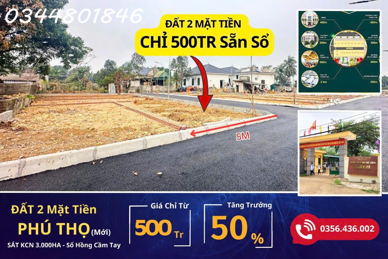 Mở bán lô đất rộng 60m2 full thổ cư nằm giữa 3 mặt đường lớn (Tây Bắc, Hồ Chí Minh, QL21A) - Ảnh chính