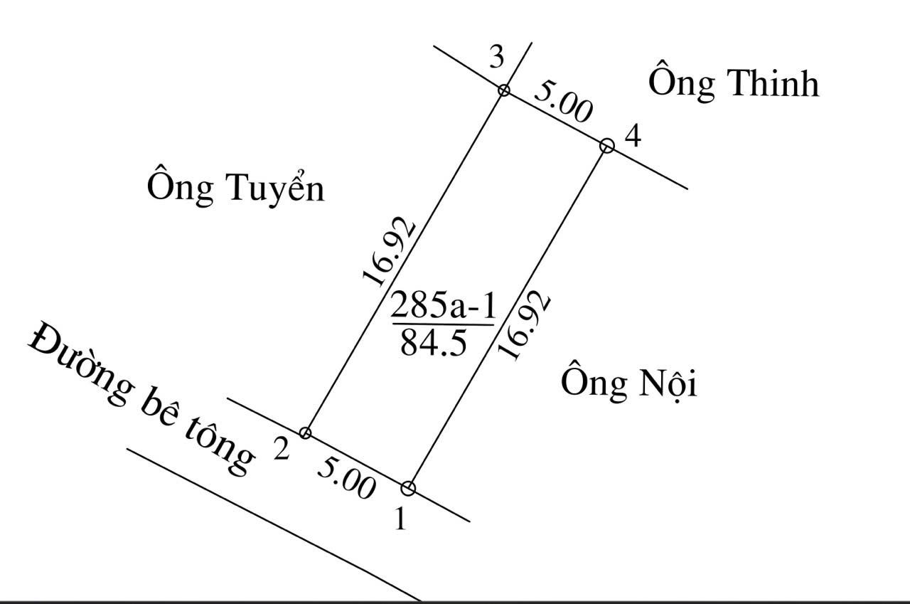 CẦN BÁN 84,5M ĐẤT ĐƯỜNG OTO VÀO TẬN ĐẤT CÁCH TL 82 CHỈ 100M TẠI LỤC XUÂN - VÒNG XUYÊN - PHÚC THỌ - - Ảnh chính
