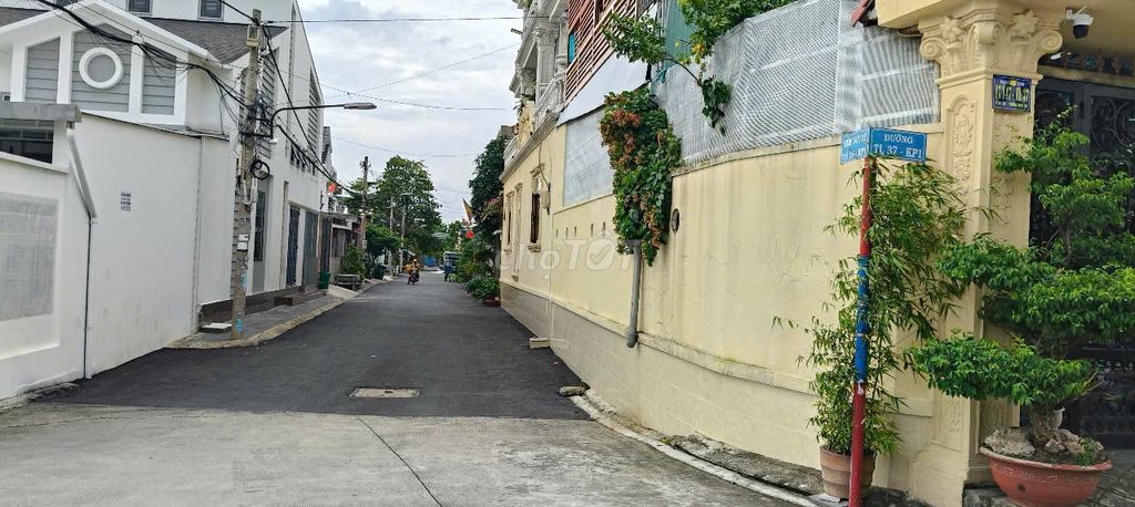 BÁN ĐẤT NỀN ĐÃ CÓ GPXD 5 TẦNG – TL37, P. THẠNH LỘC, Q.12 - Ảnh 1