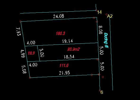 Bán đất trục đường liên thôn xã tự nhiên 93.9m2 gần trường học - ủy ban - kinh doanh - Ảnh chính
