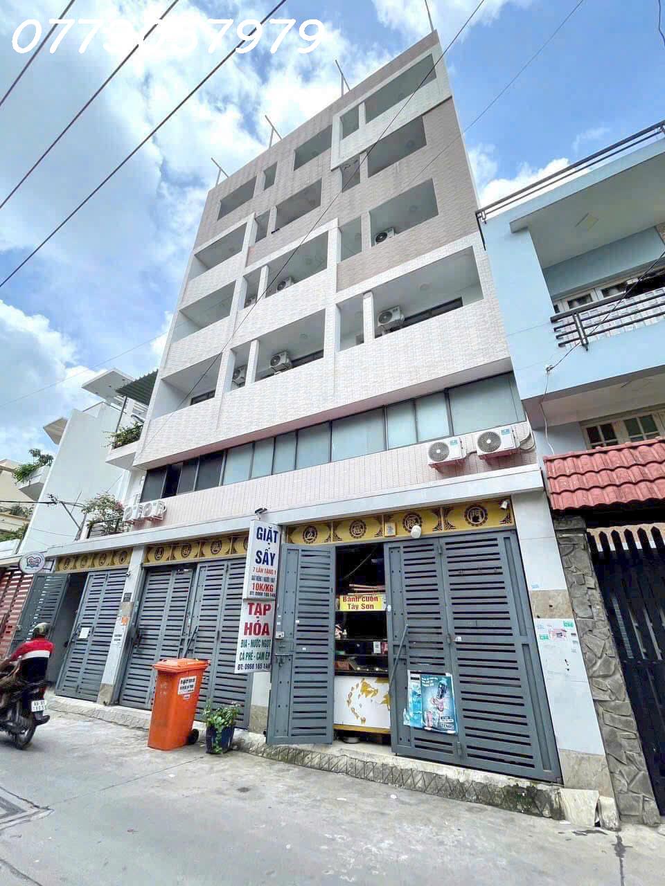 BÁN TÒA NHÀ 50 PHÒNG,HẦM 7 TẦNG,THOẠI NGỌC HẦU, TÂN PHÚ- HĐT 132 TRIỆU CHỈ 35 TỶTL - Ảnh chính