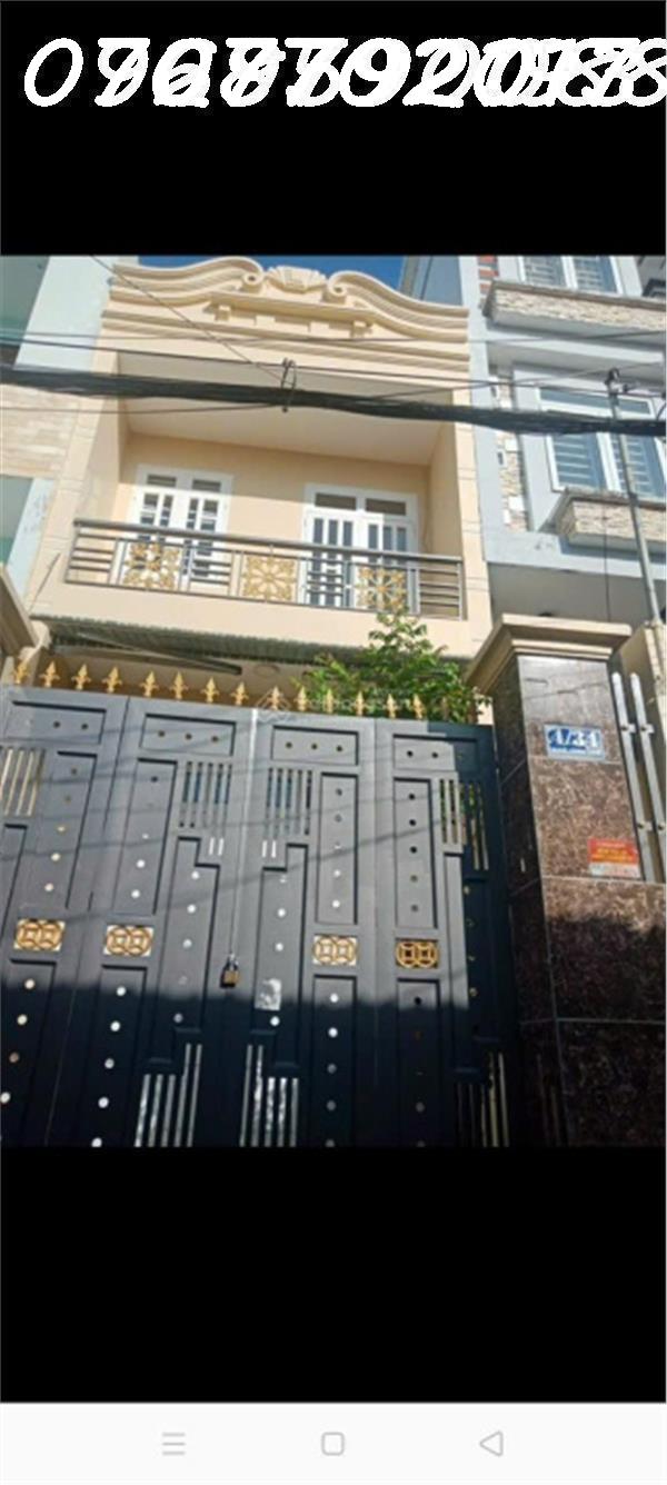 Bán nhà riêng 6tỷx (4m x18m) đúc 1 trệt 1 lầu Lưu Chí Hiếu, P. Tây Thạnh,TP - Ảnh 1