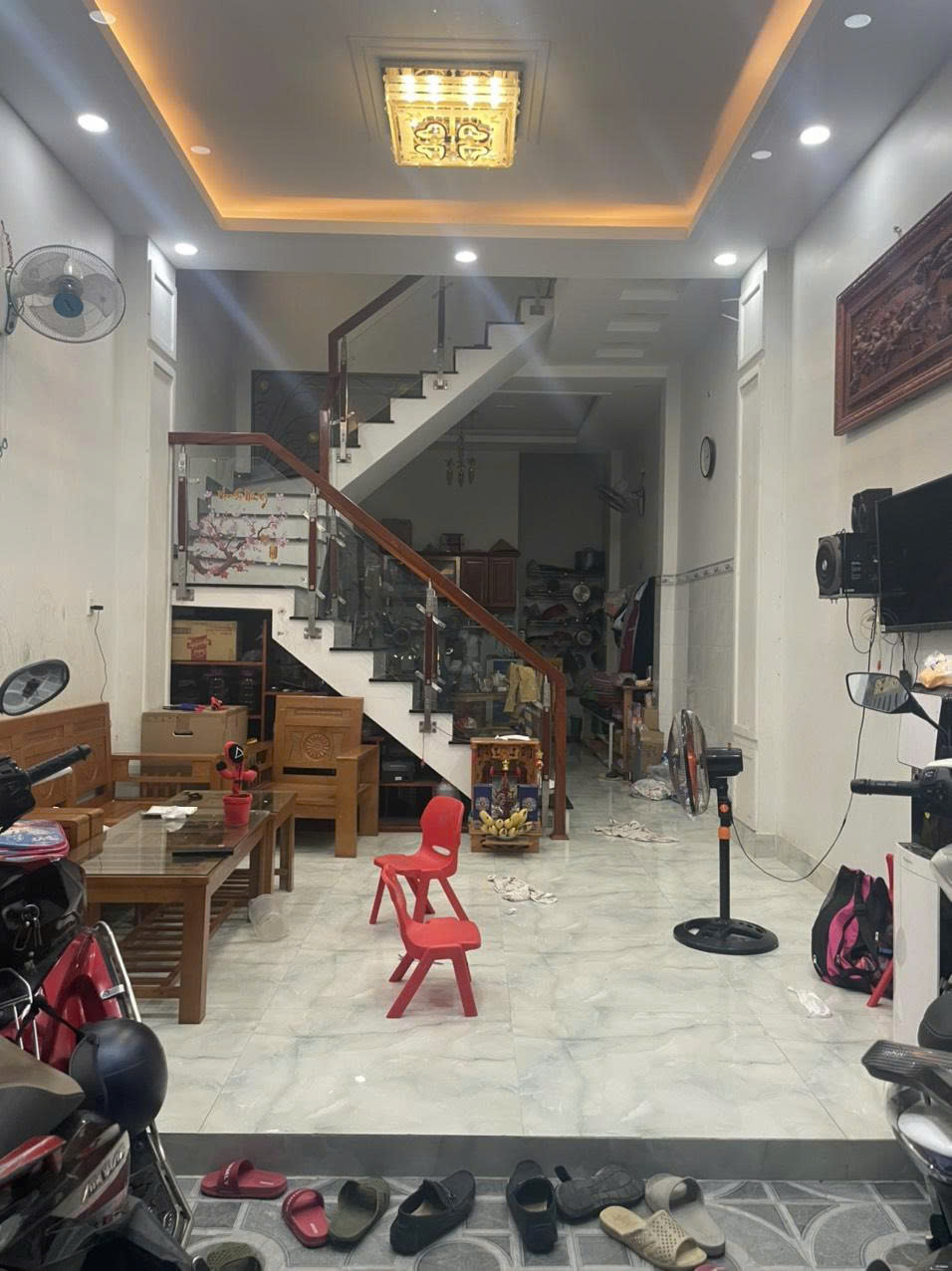 Bán nhà 2 tầng 4x13m giá 4,5 tỷ Đường 6m Huỳnh Thị Hai - Ảnh 1