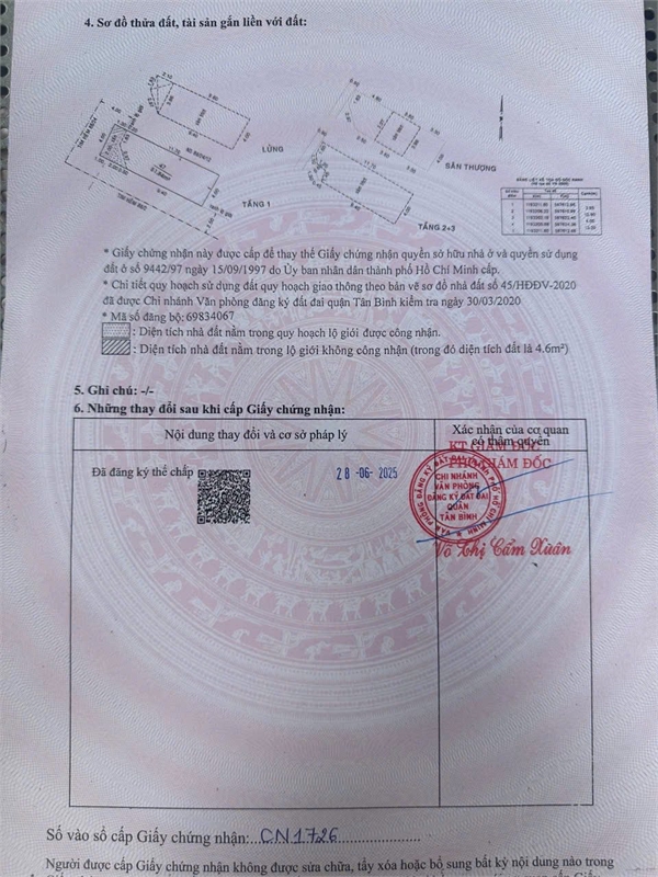 Bán nhà 5 Tầng – Hẻm 8m Phan Sào Nam – Khu Bàu Cát, Tân Bình – 10.9 tỷ - Ảnh 1
