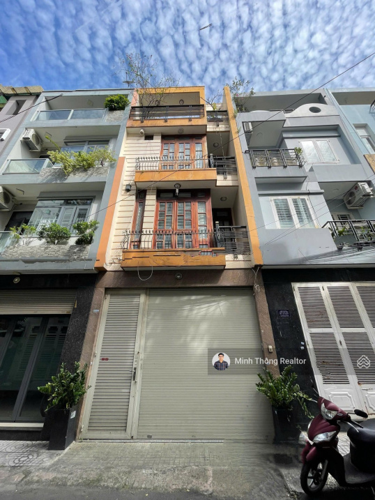 ĐẲNG CẤP MT HOA LAN - PHAN XÍCH LONG -  Hầm + 4 tầng (4.5x11m) vuông vức, view đỉnh khu Hoa Lan chỉ - Ảnh chính