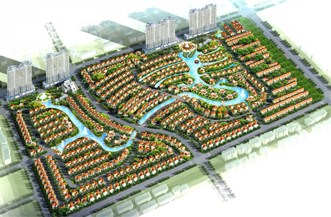 Khu biệt thự cao cấp Goldland