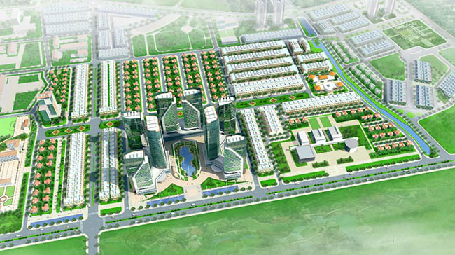 Khu nhà ở xã Tân Lập - Cienco 5