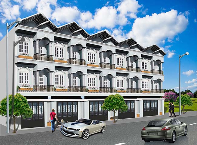 Nhà phố thương mại Phú Xuân 2