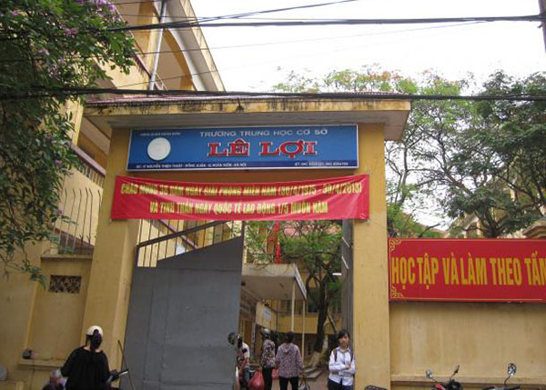 Trường THCS Lê Lợi Hoàn Kiếm