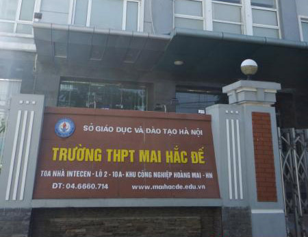 Trường THPT Mai Hắc Đế