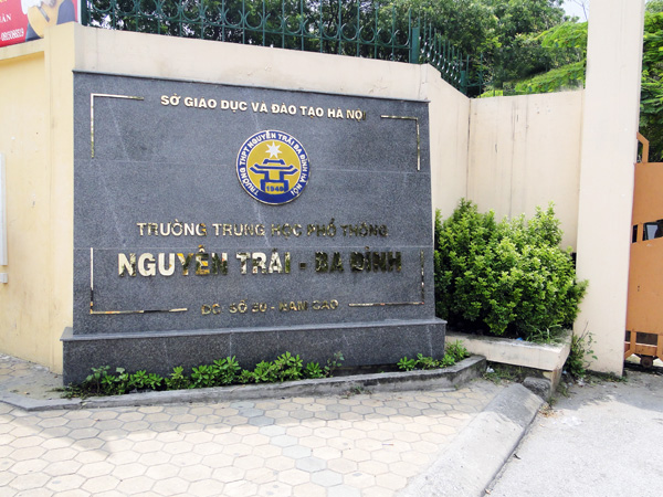 Trường THPT Nguyễn Trãi Ba Đình