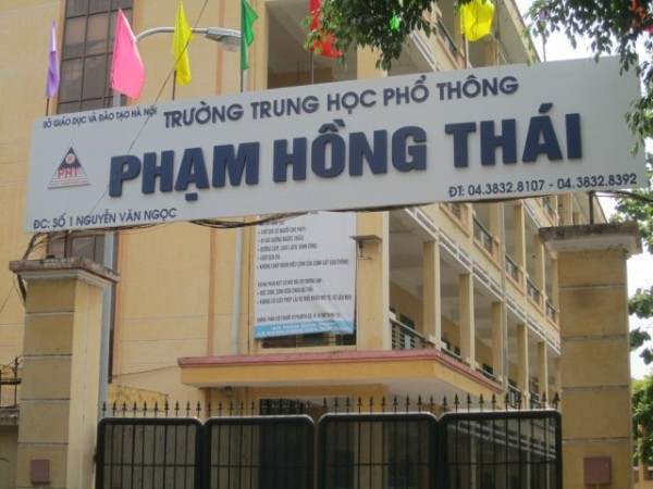 Trường THPT Phạm Hồng Thái